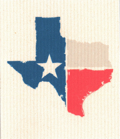 Texas State Flag (Texas Pride) Swedish Dishcloth