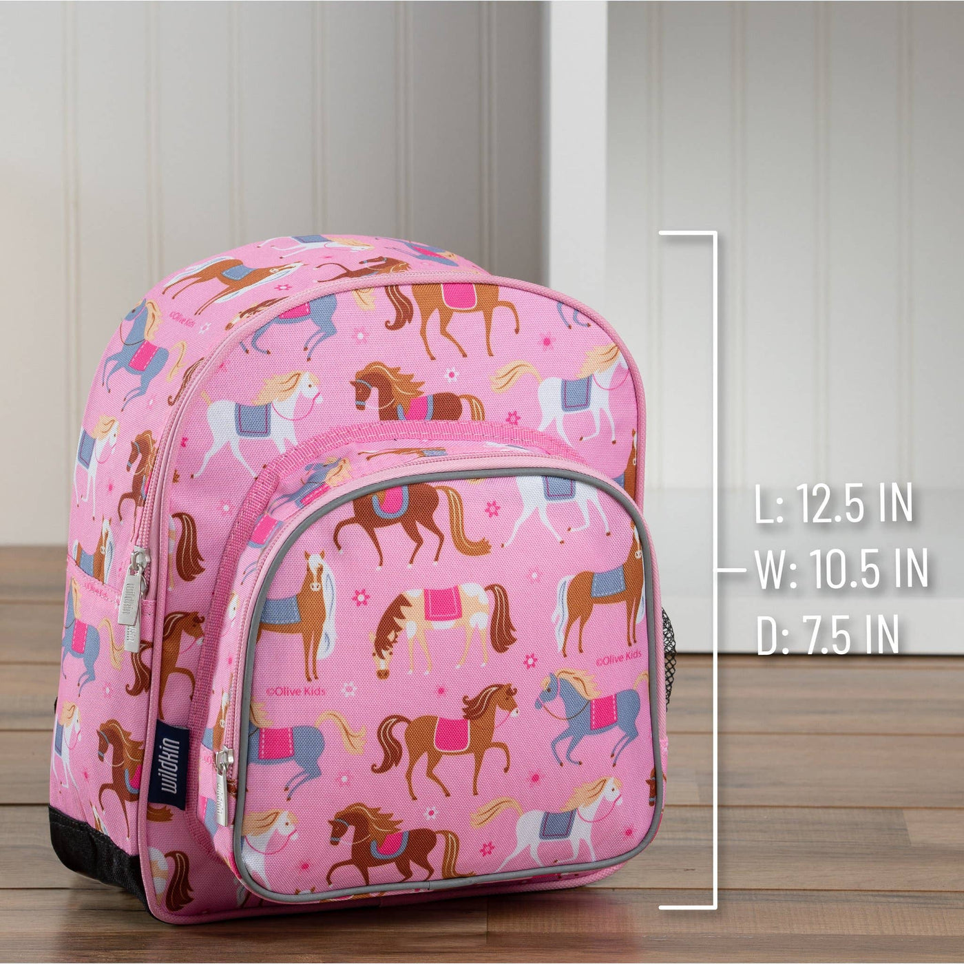 Horses Backpack - 12 Inch