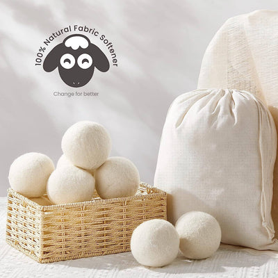 Wool Dryer Balls 6 Pack Laundry Dryer Balls New Zealand Wool