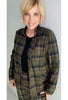 PLAID BLAZER
