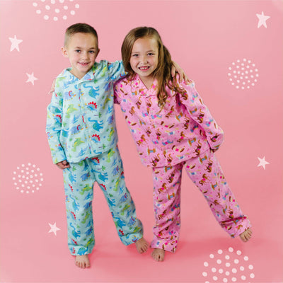 Horses Flannel Pajamas