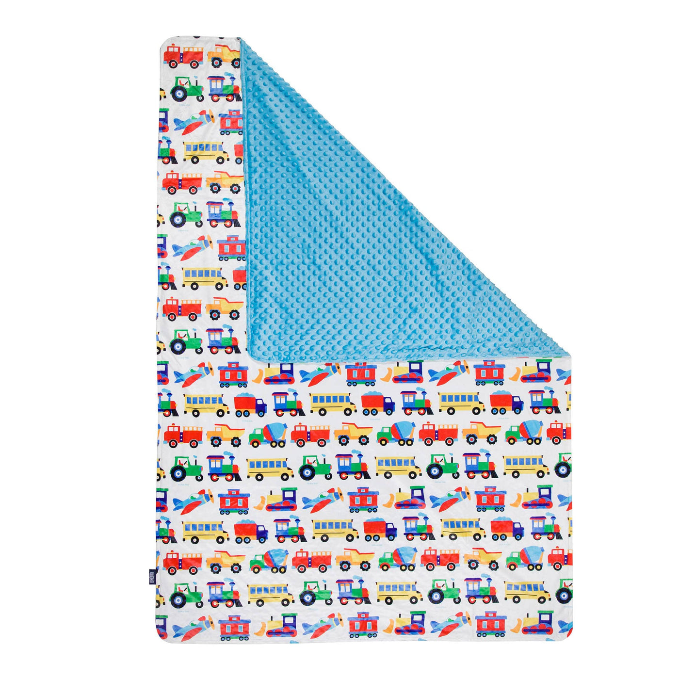 Trains, Planes & Trucks Plush Throw Blanket