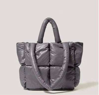 "Tote-ally" Trendy Quilted Puffer Bag