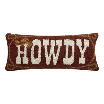 HOWDY COWBOY HOOK PILLOW