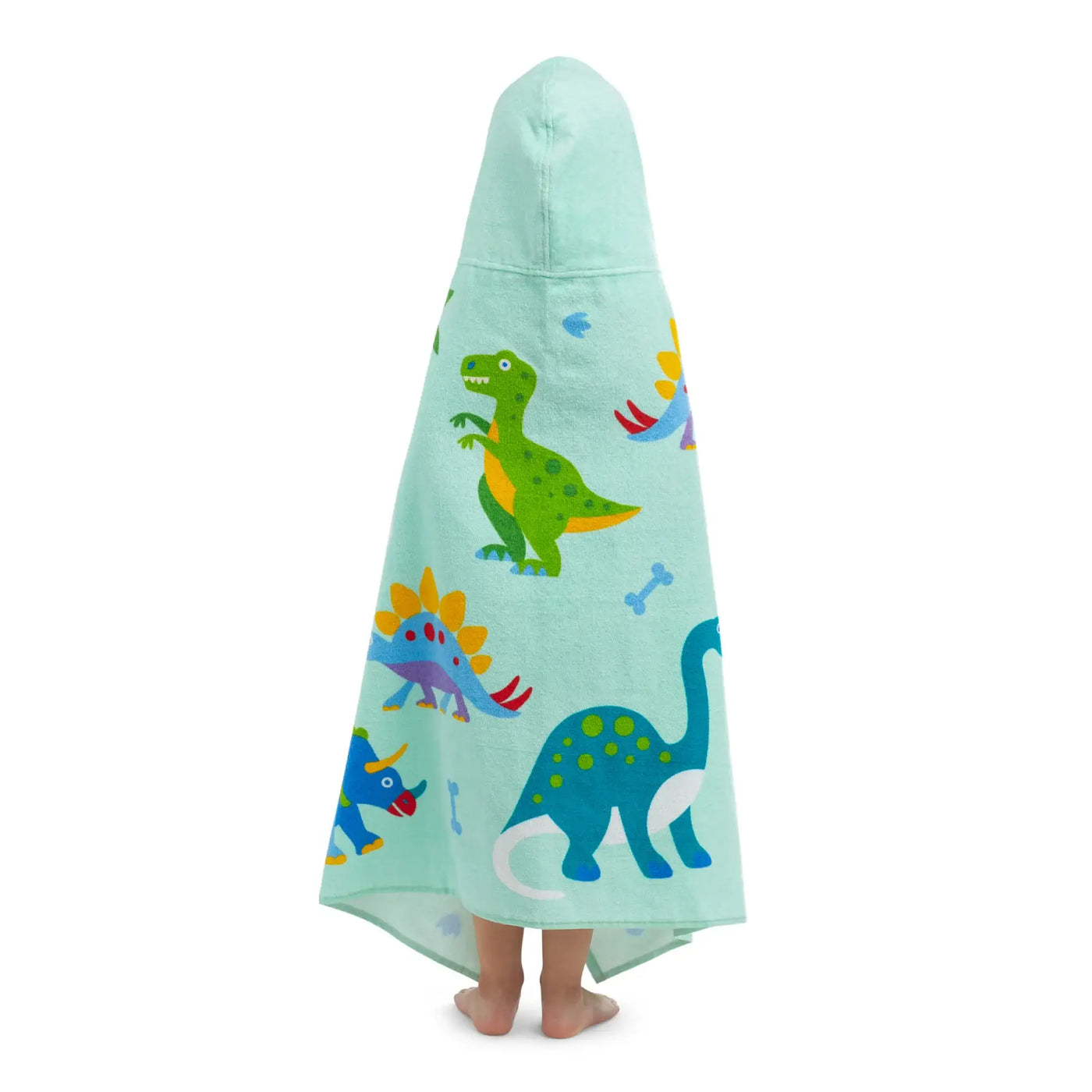 Dinosaur Land Beach Poncho