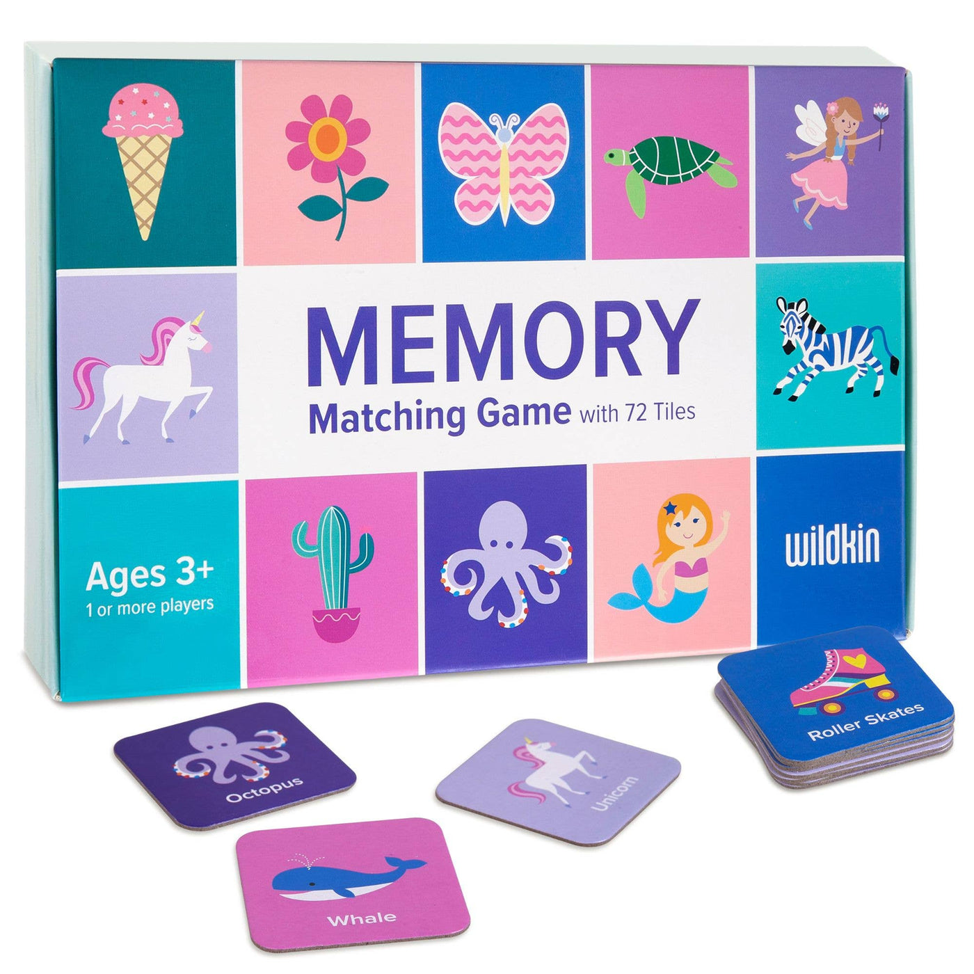 Memory Matching Game 72 pc - Girls - 36 pairs