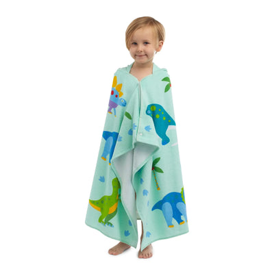 Dinosaur Land Beach Poncho