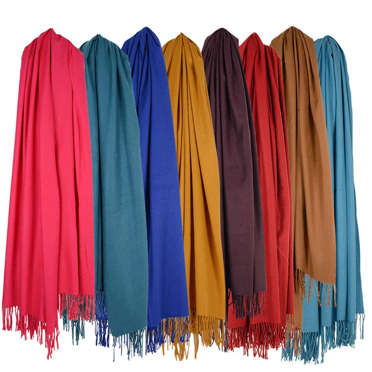 RESTAURANT Scarf/Wrap - !00% CASHEMERE (Multiple Colors)