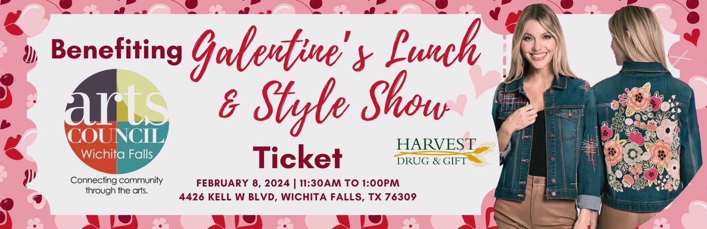 Tickets for Galentine's Day Lunch and Style Show w/ WF Art Council