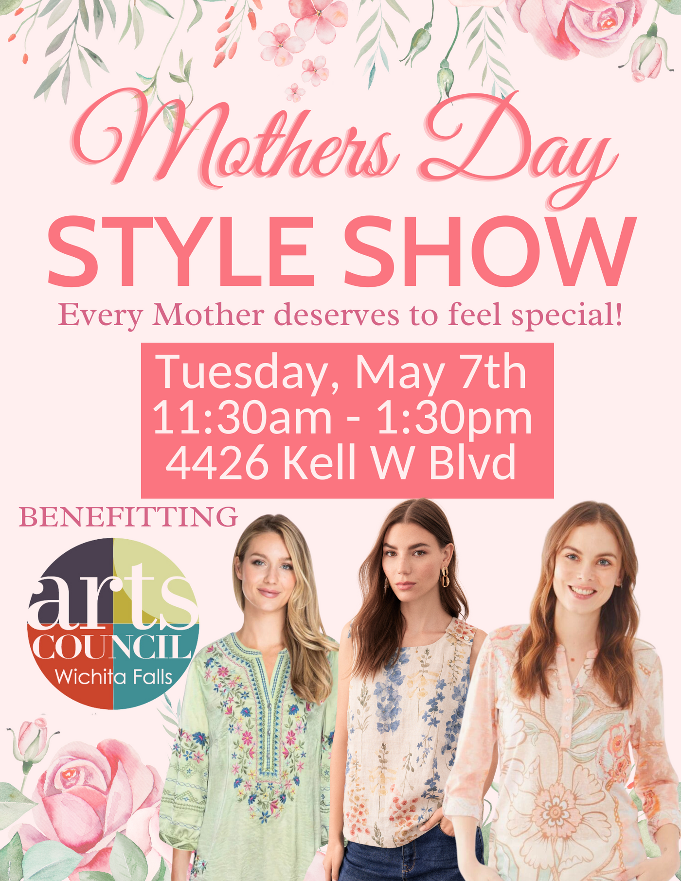 Mother's Day Style Show Event Ticket