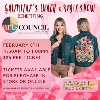 Tickets for Galentine's Day Lunch and Style Show w/ WF Art Council