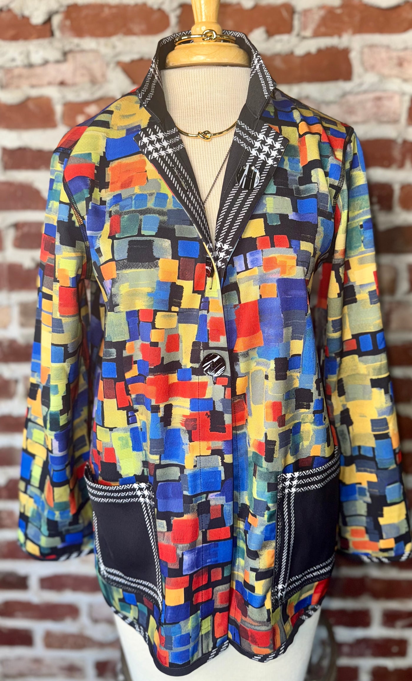 WOVEN REVERSABLE JACKET