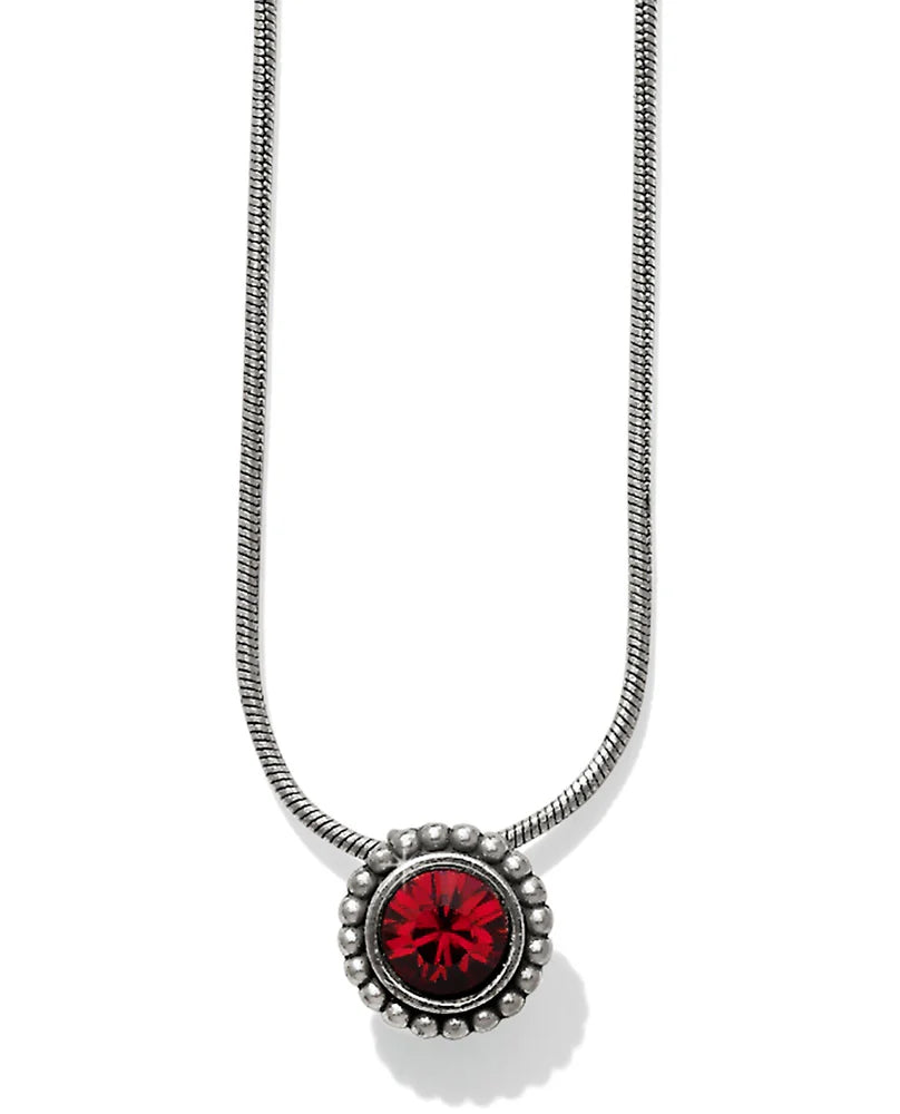 TWINKLE GARNET NECKLACE