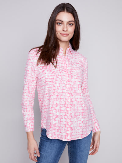 Linen Viscose Blend Shirt