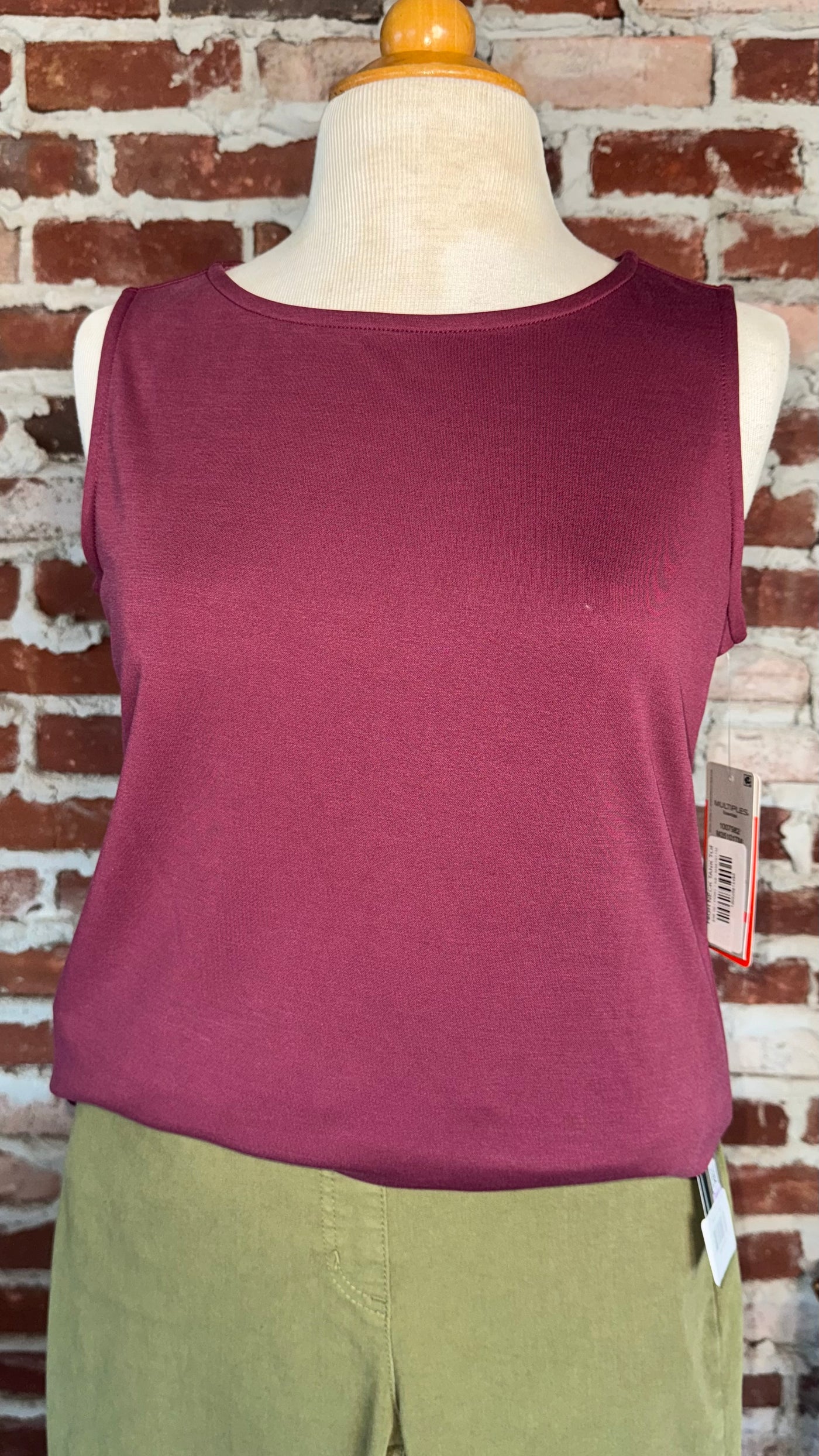 HIGH NECK TANK TOP