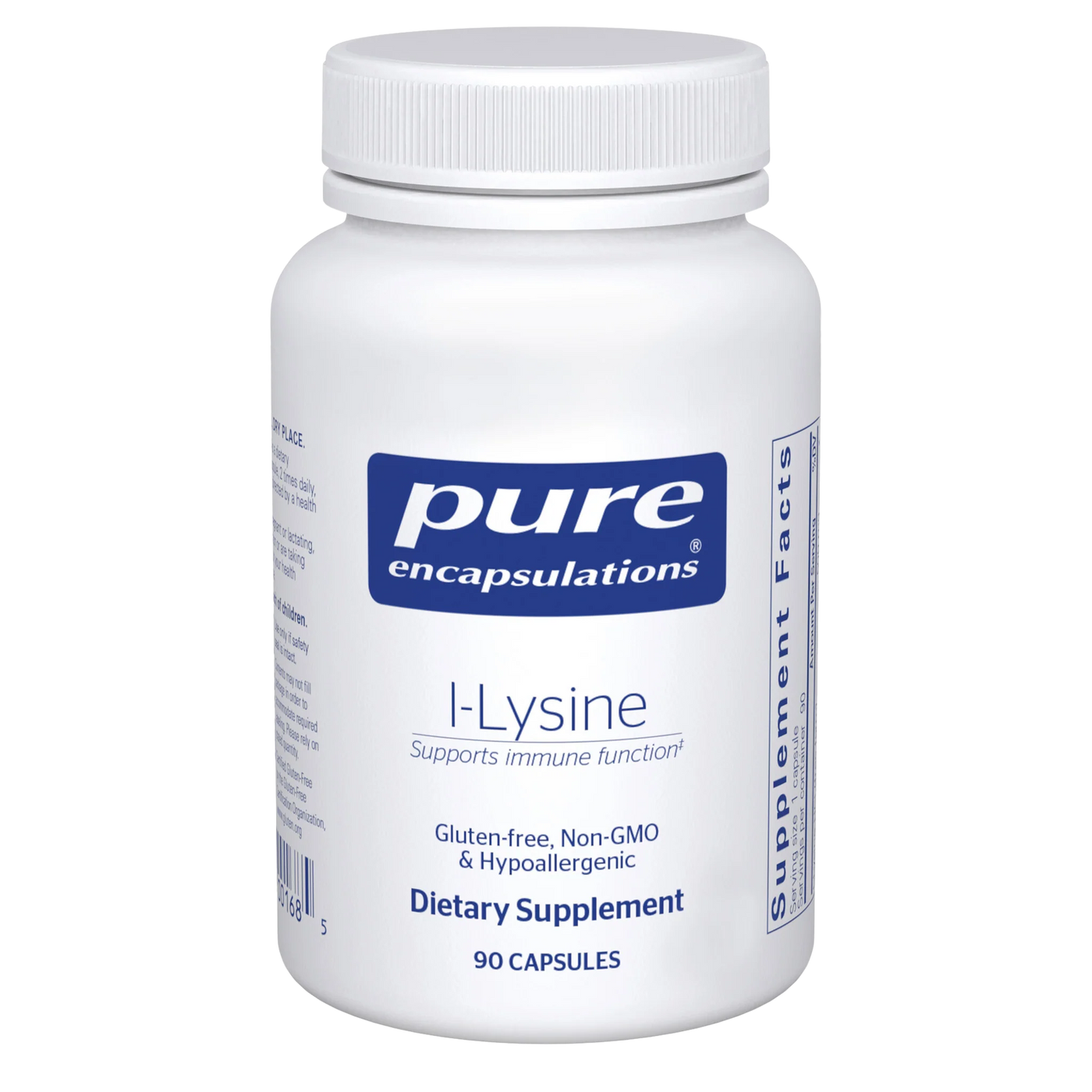 Pure L-Lysine 90 Capsules