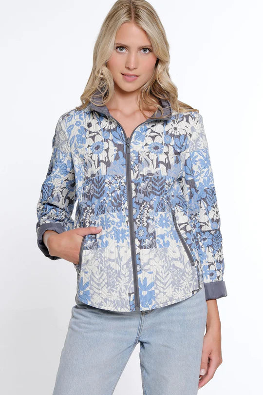 QUILTED REVERSABLE JACKET