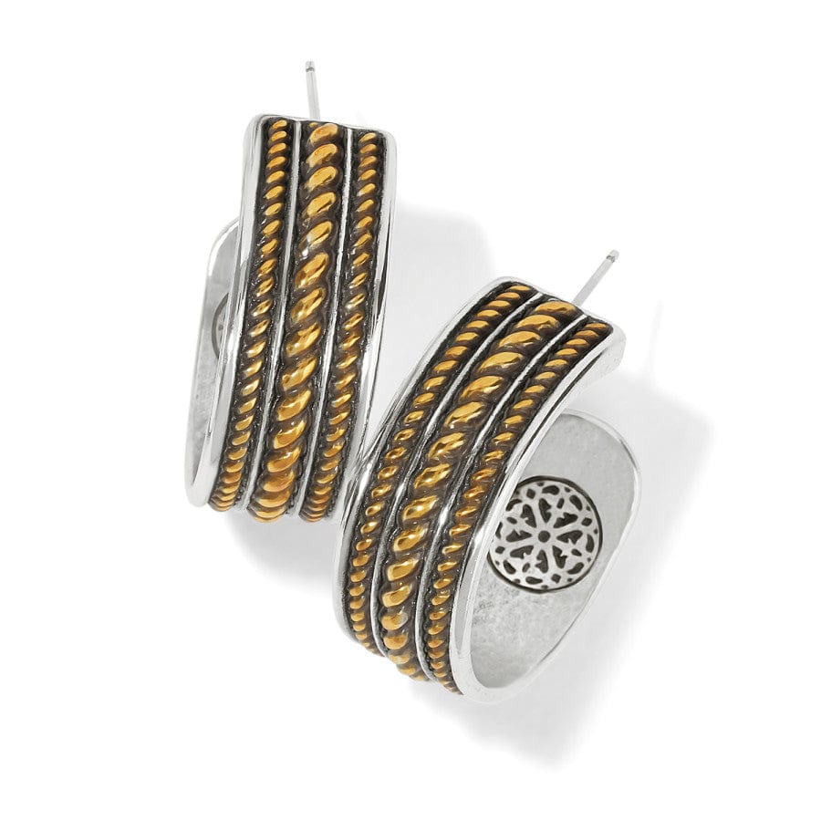 MONETE WIDE HOOP EARRINGS