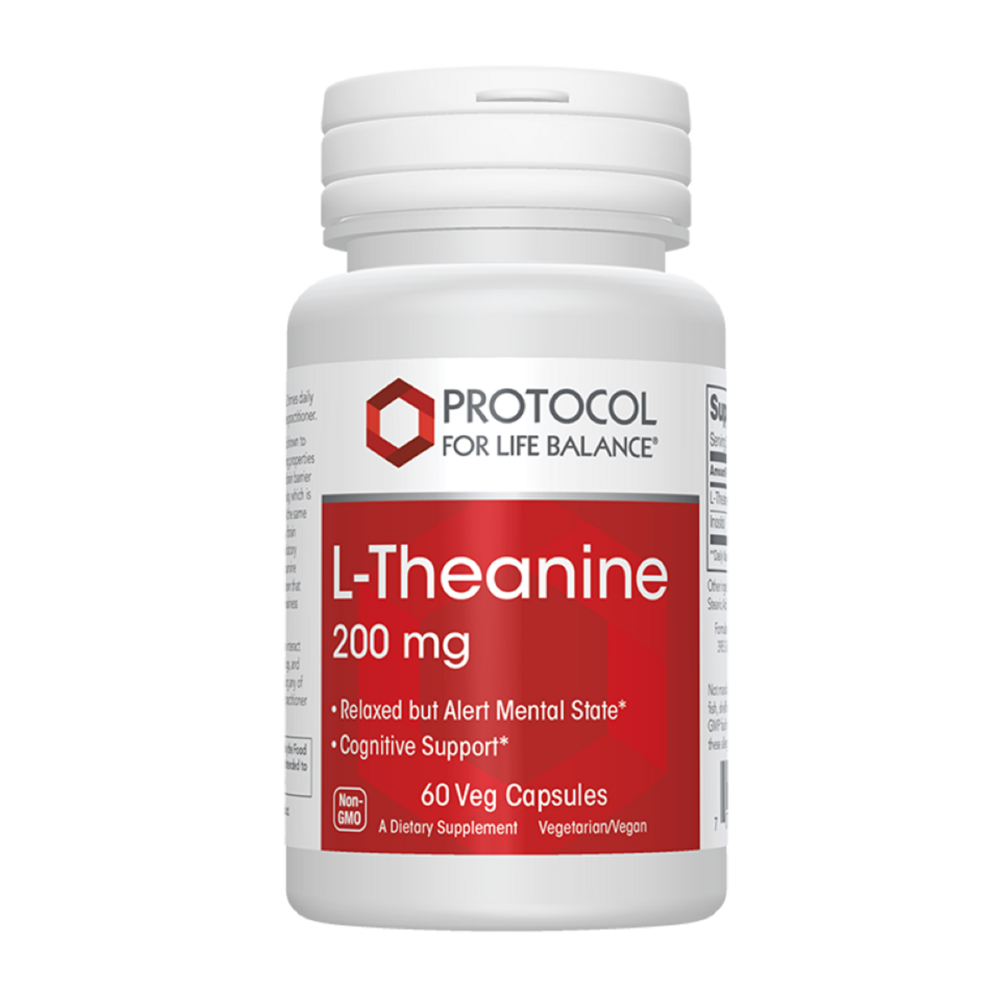 Protocol For Life Balance L-Theanine 200mg 60 Capsules