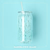 CHRISTMAS TREE CHARM SODA GLASS 16 OZ.