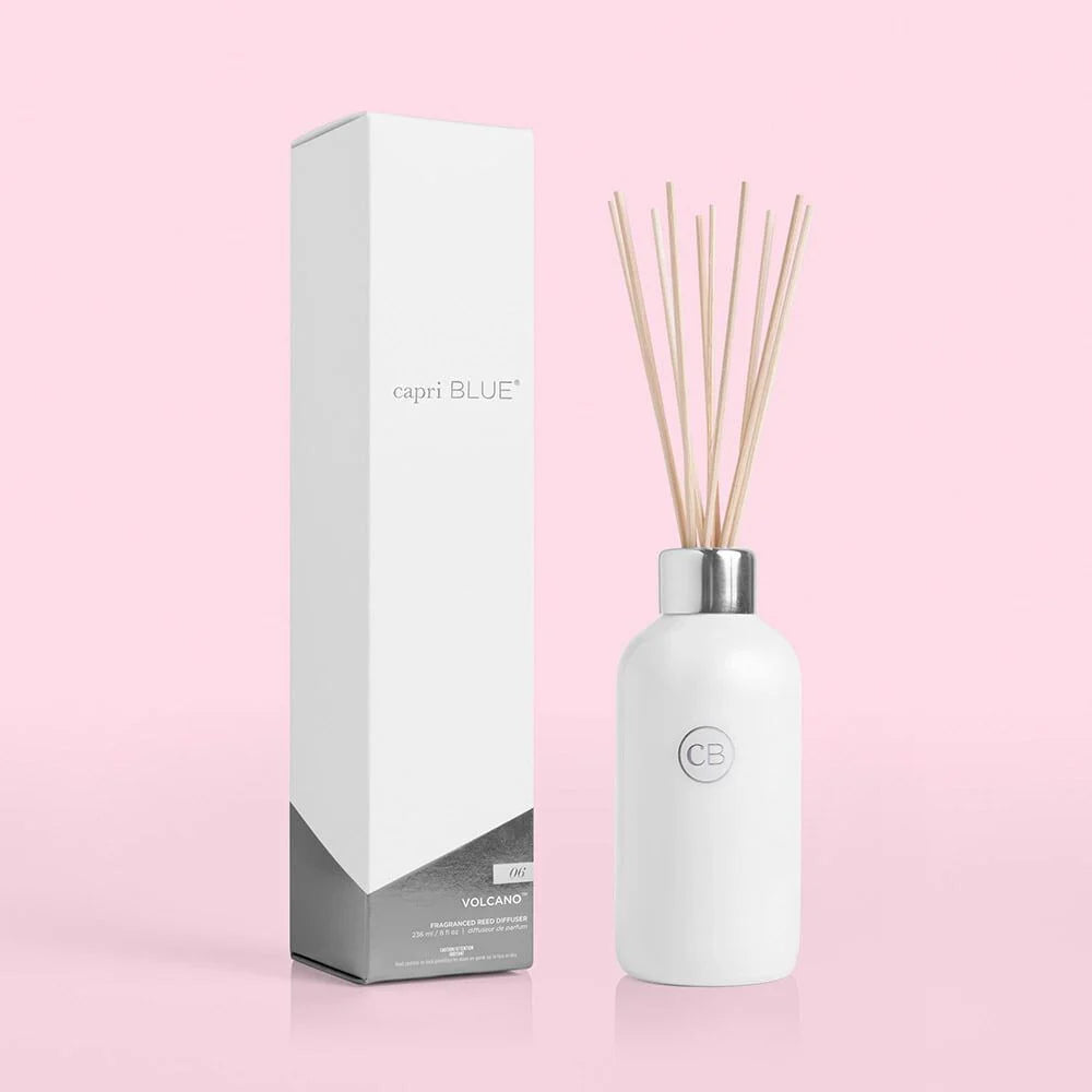 Volcano White Bottle Reed Diffuser