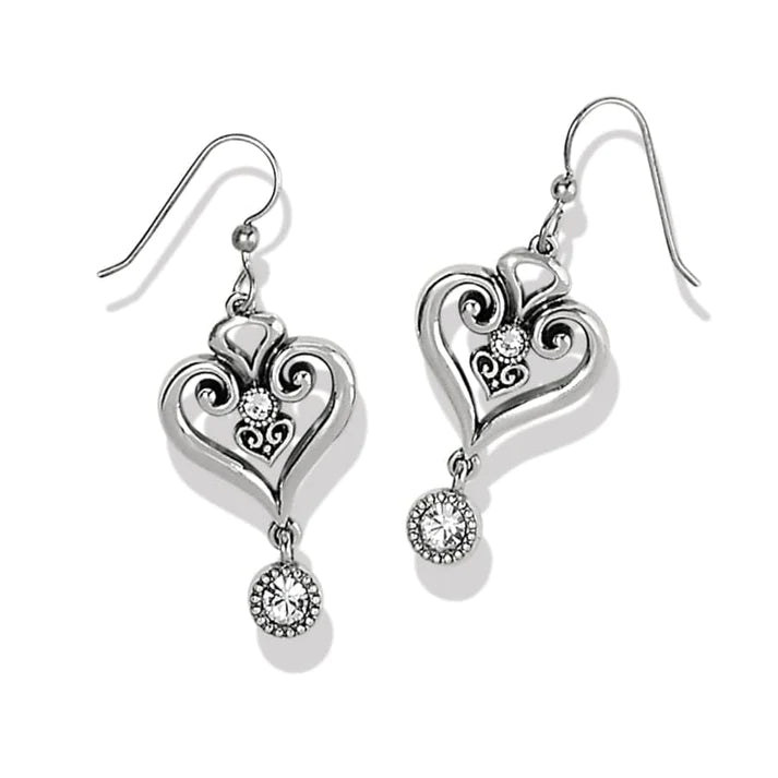 ALCAZAR HEART GLINT FRENCH WIRE ER