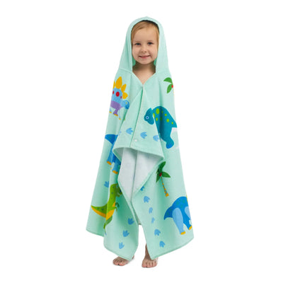 Dinosaur Land Beach Poncho