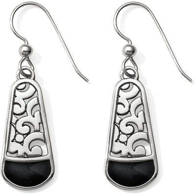 CATANIA TEARDROP FRENCH WIRE EARRINGS