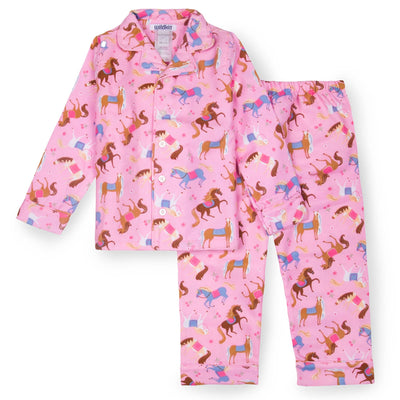 Horses Flannel Pajamas