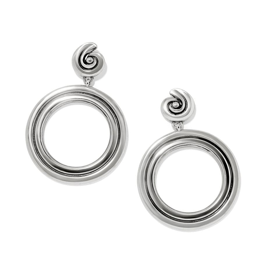 CONTEMPO MODA RING HOOP EARRINGS