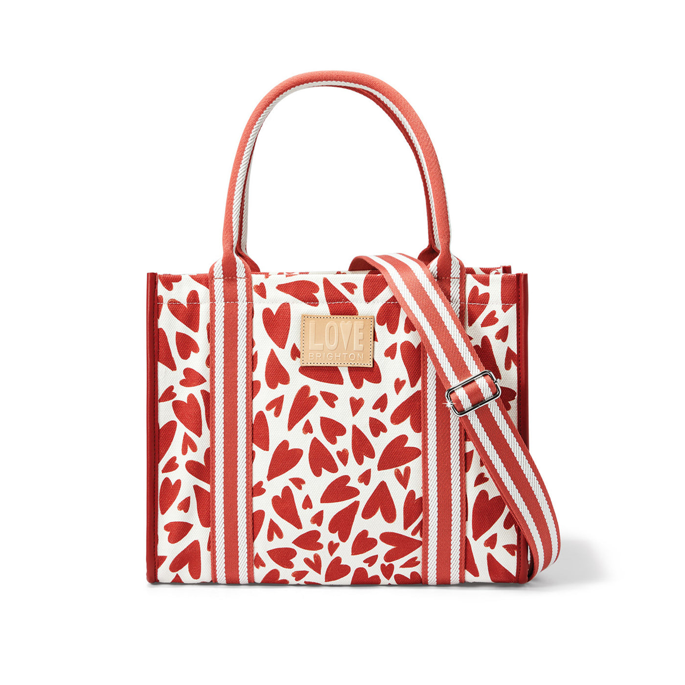 FLIRTY LOVE CANVAS CARRYALL