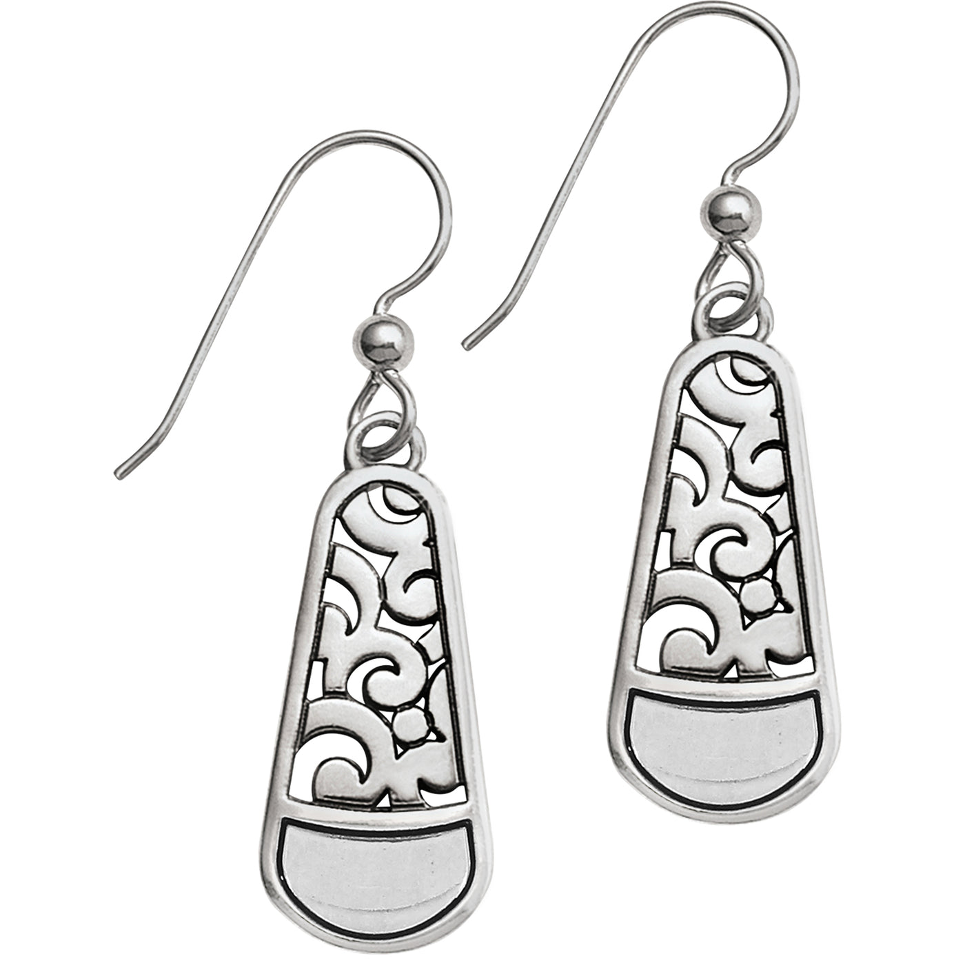 CATANIA TEARDROP FRENCH WIRE EARRINGS