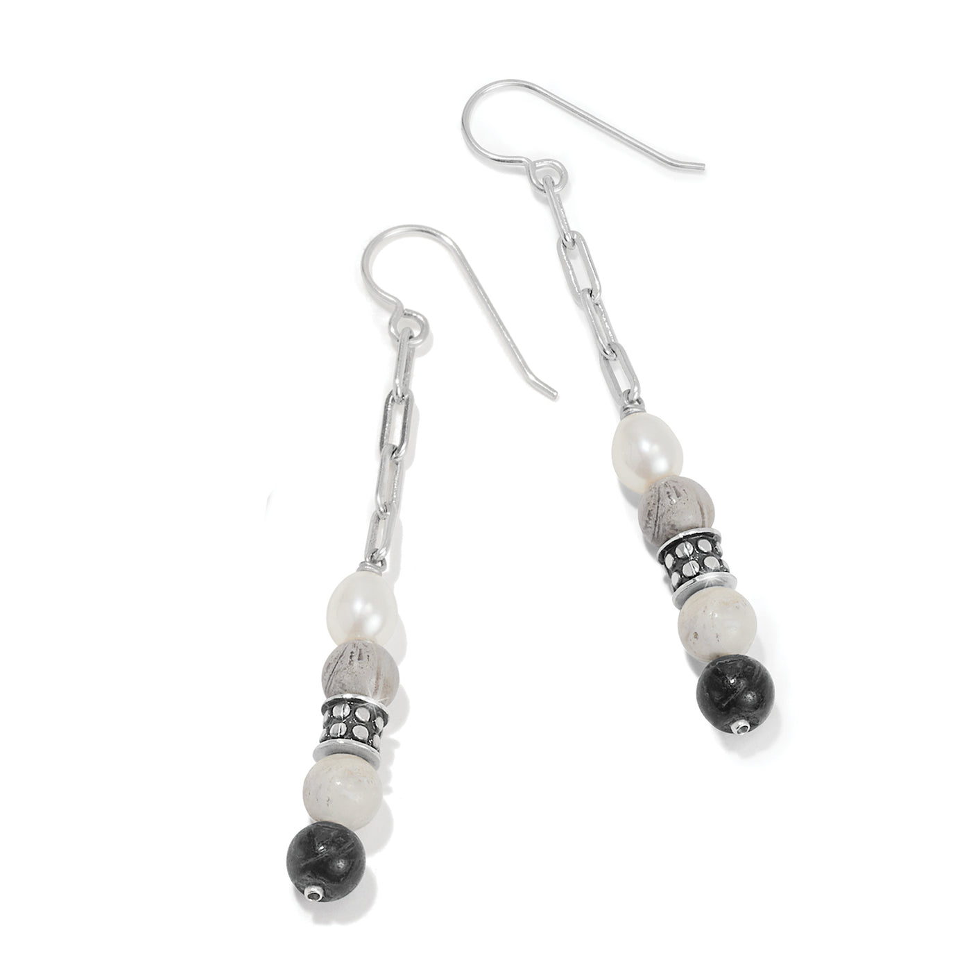 Pebble Luna French Wire Earrings