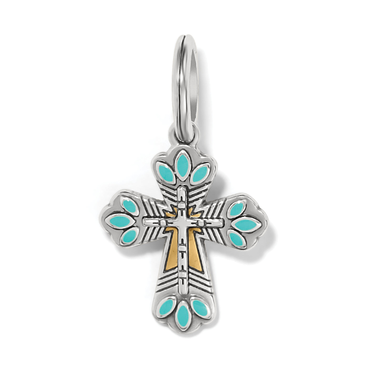 PUEBLO CROSS CHARM