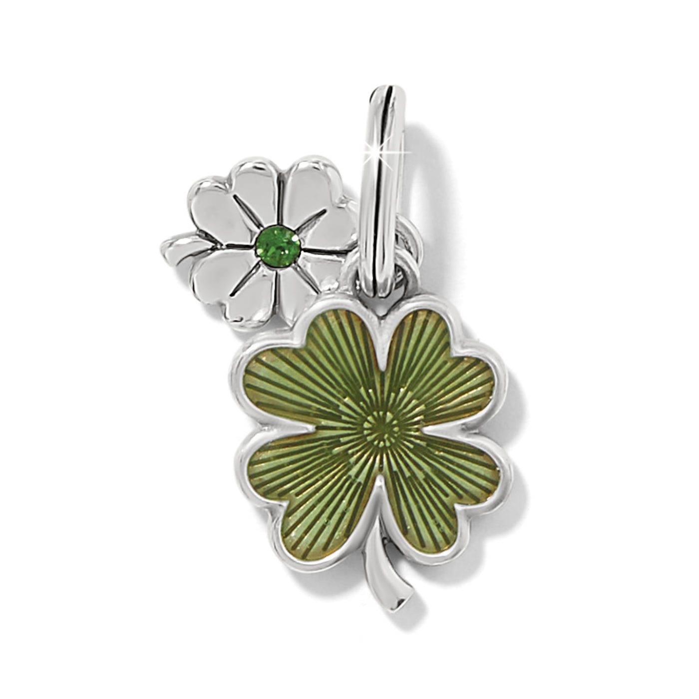 DOUBLE SHAMROCK CHARM