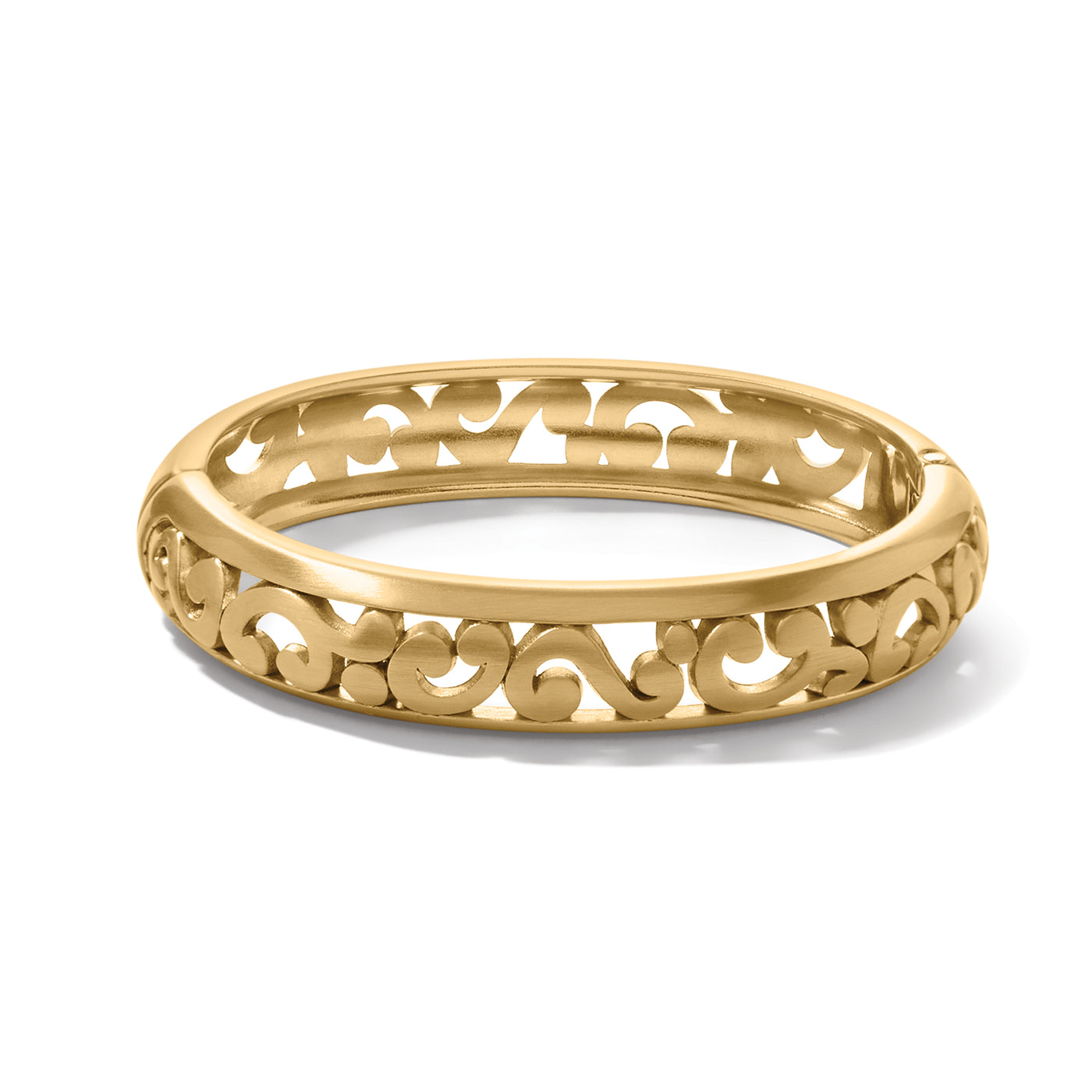 CONTEMPO MEDIUM HINGED BRACELET GOLD