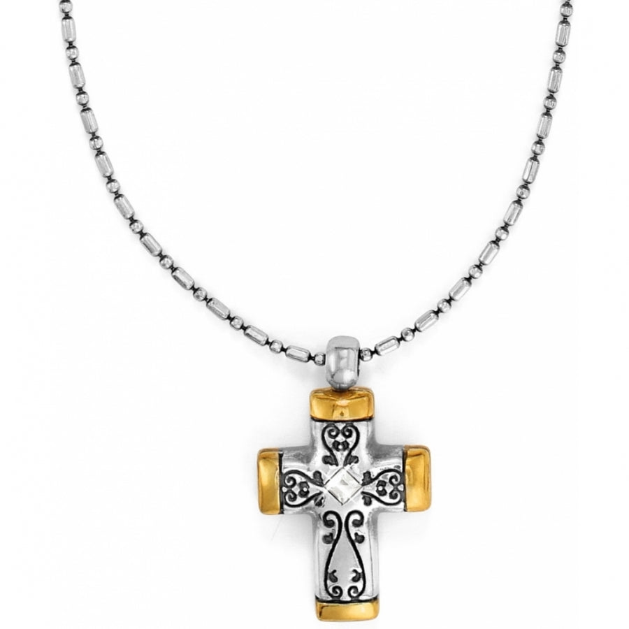 VENEZIA PETITE CROSS NECKLACE