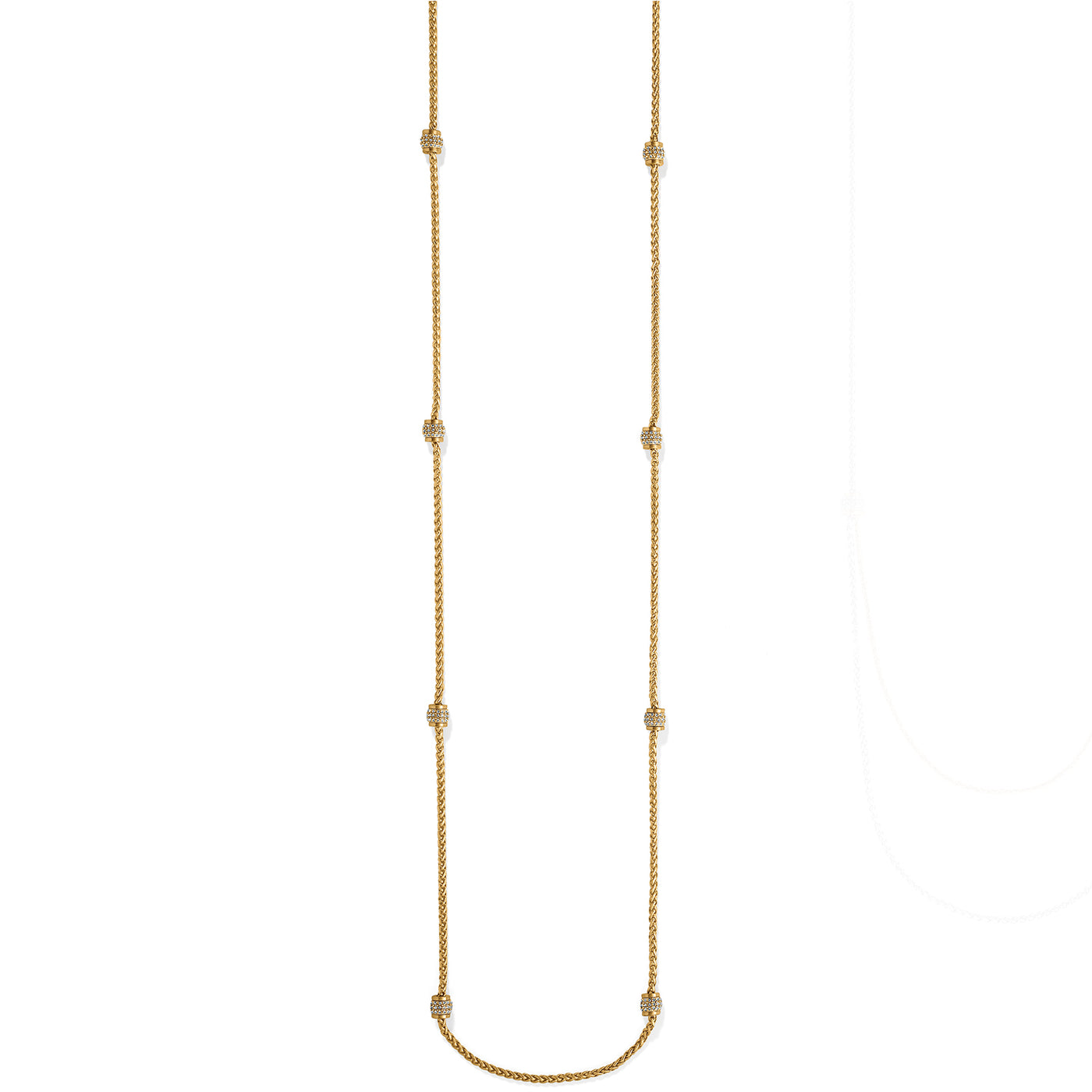 Meridian Petite Long Necklace Gold