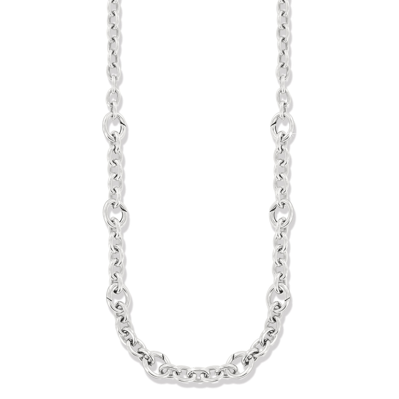 LUXE LINK CHARM NECKLACE