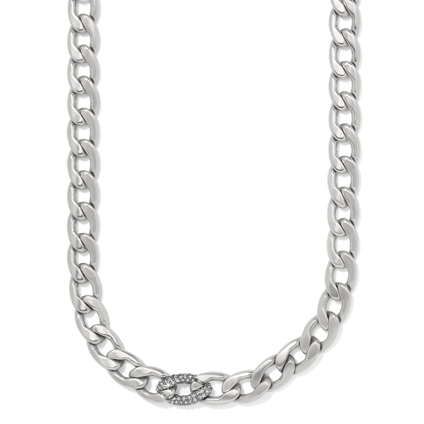 CLEO PAVE LINK NECKLACE