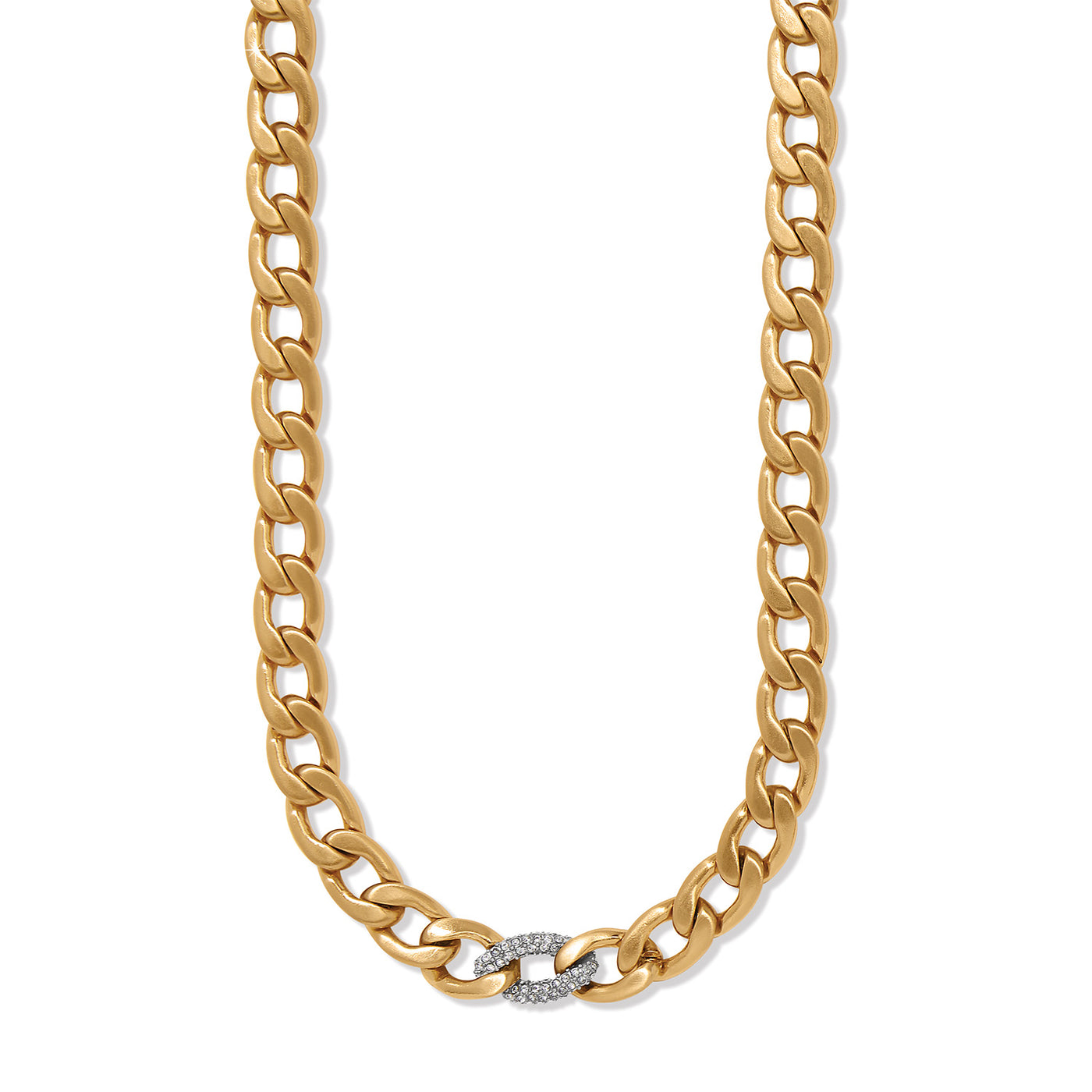 CLEO PAVE LINK NECKLACE