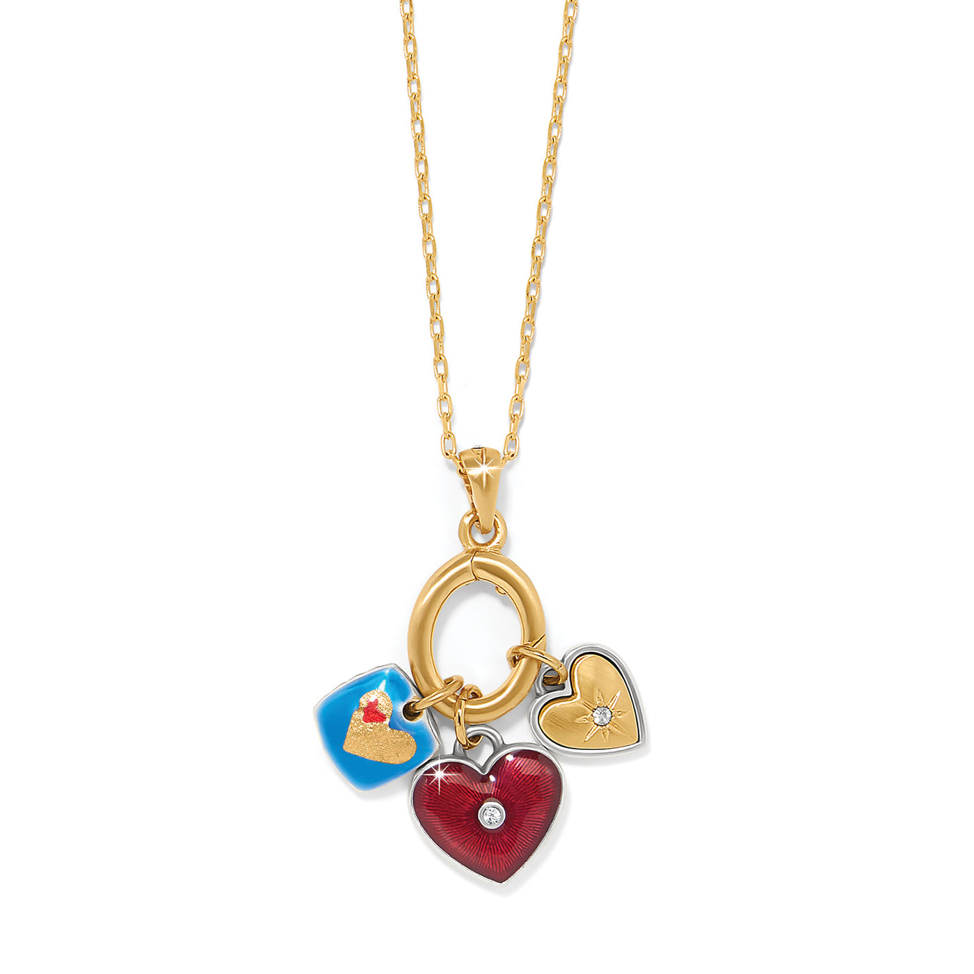 ONE HEART CHARM NECKLACE