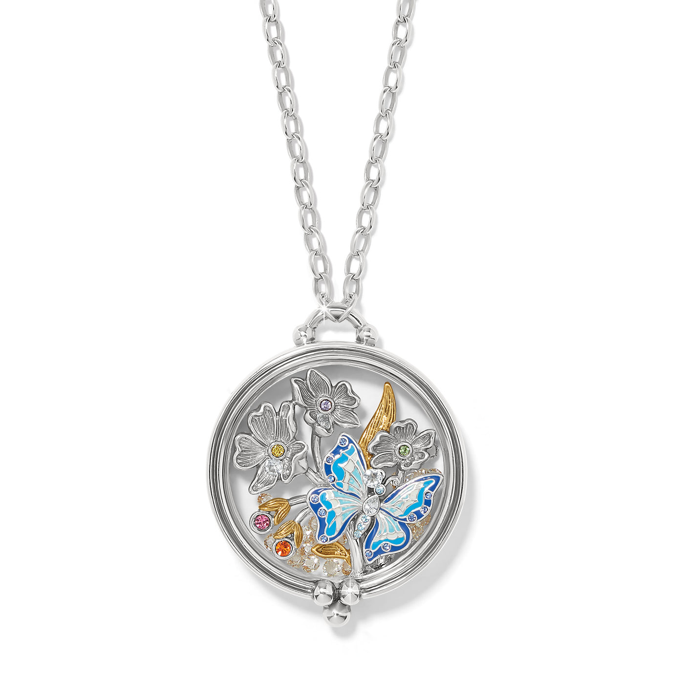 EVERBLOOM ROUND SHAKER NECKLACE