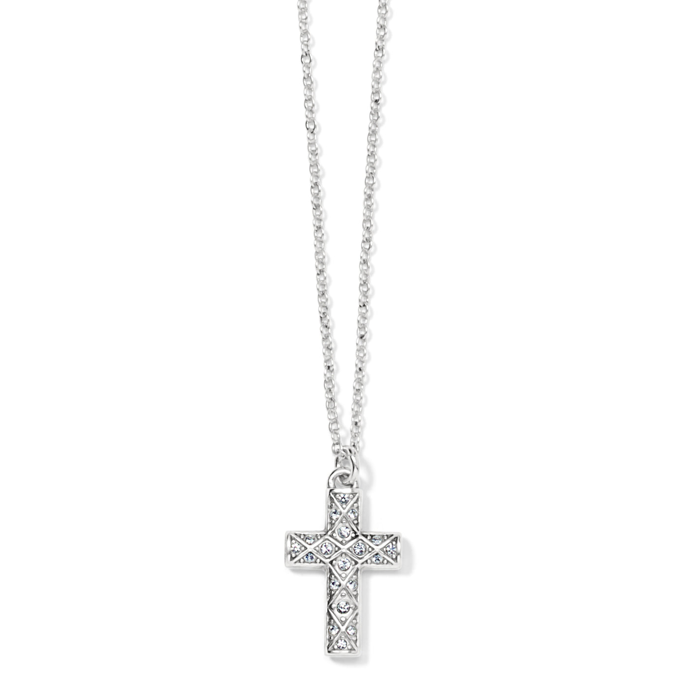 DIAMOND CROSS NECKLACE