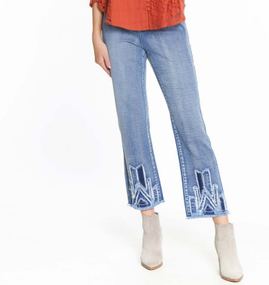 High Rise Straight Jean