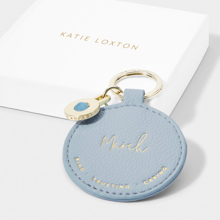 Katie Luxton Birthstone Keychains Pastels